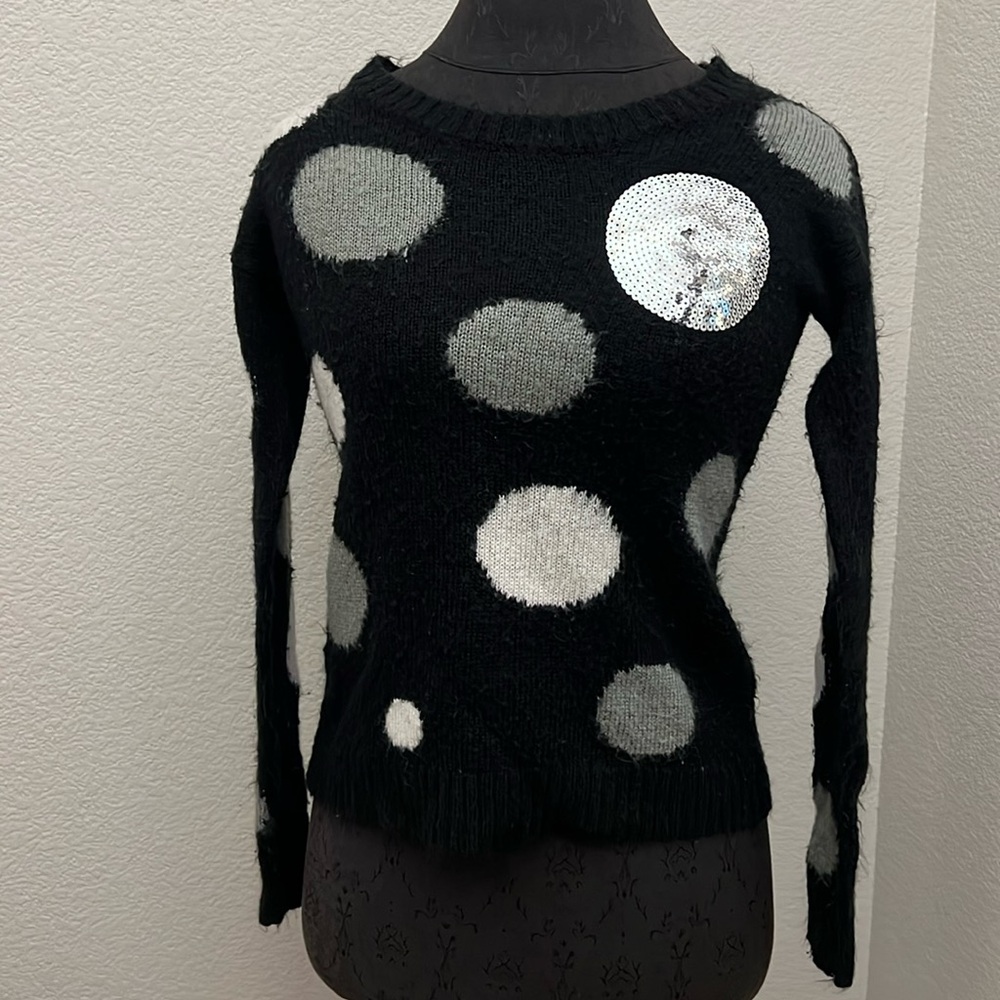 Kensie from Macy’s Polka Dot Sweater Size XS